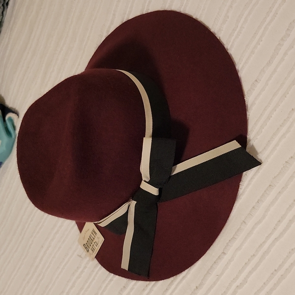 Anthropologie Accessories - Anthropologie fedora with ribbon NWT